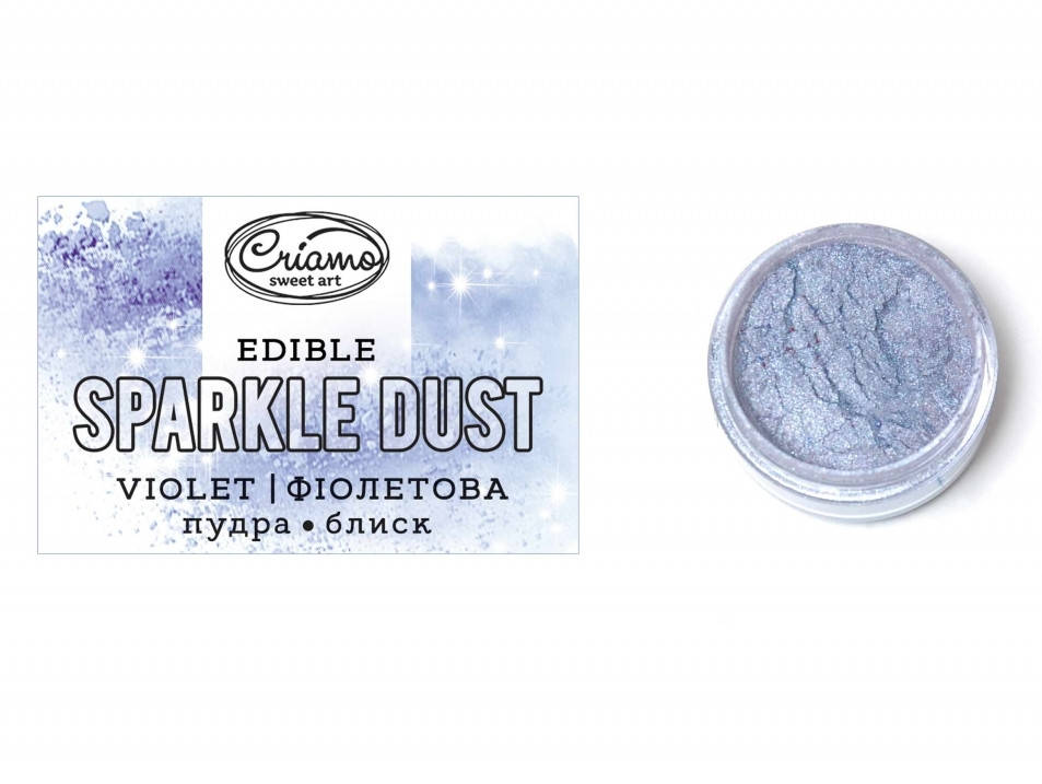 

Пудра - блеск пищевая Фиолетовая Criamo 2г.