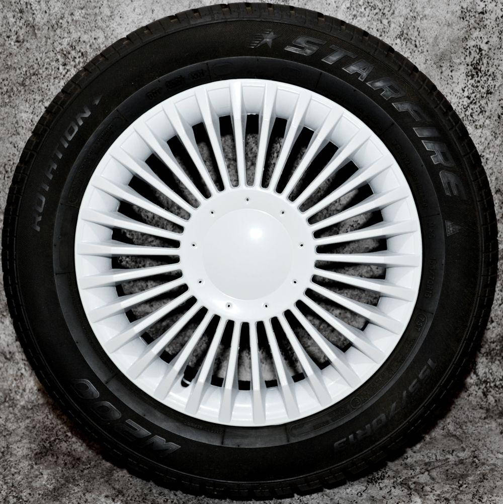 

Колпаки на диски Jestic R13 Admiral White