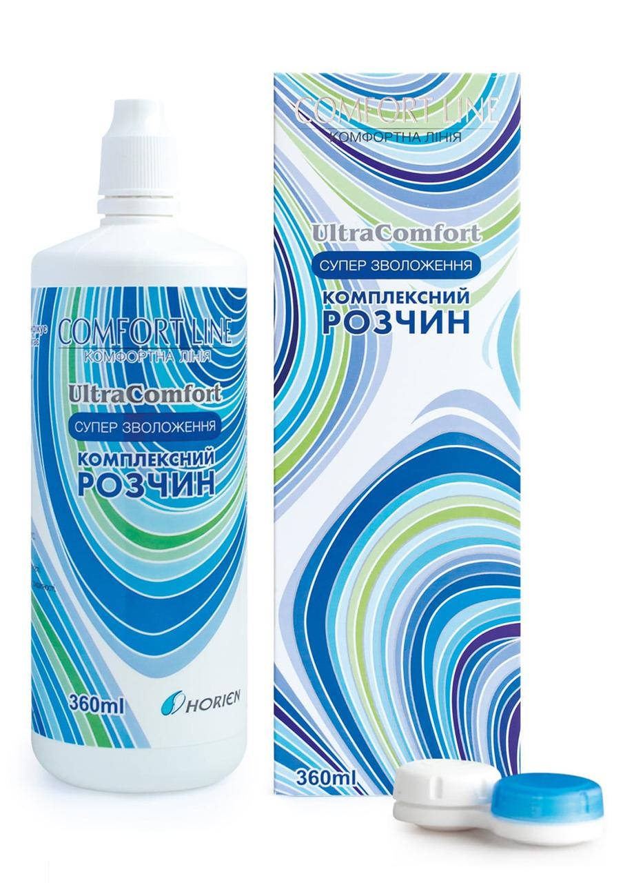

Раствор для контактных линз Ultra Comfort 360 мл (Horien)