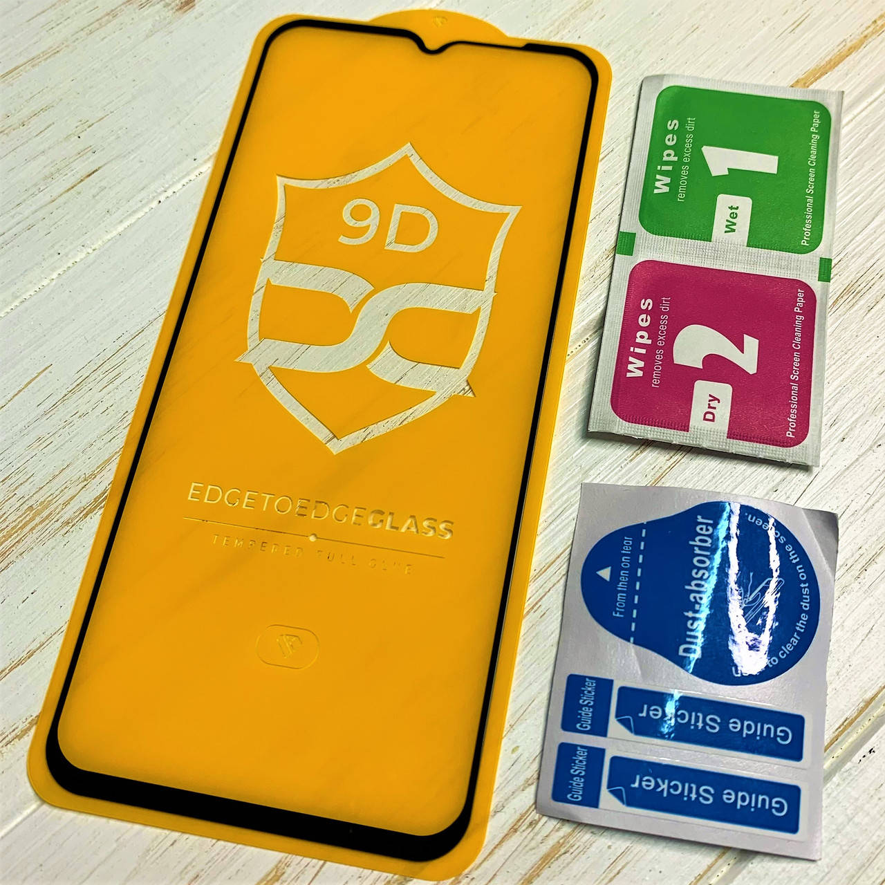 

Защитное стекло для Xiaomi Redmi 9C 9D чёрное, Прозрачный