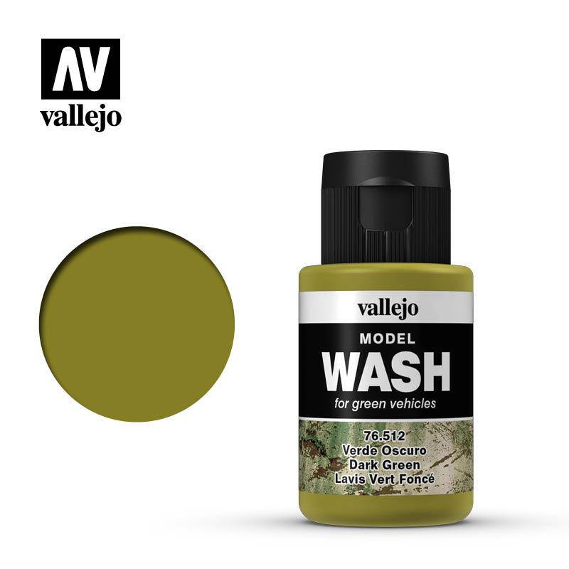 

Смывка темно зеленая, 35 мл. VALLEJO 76512