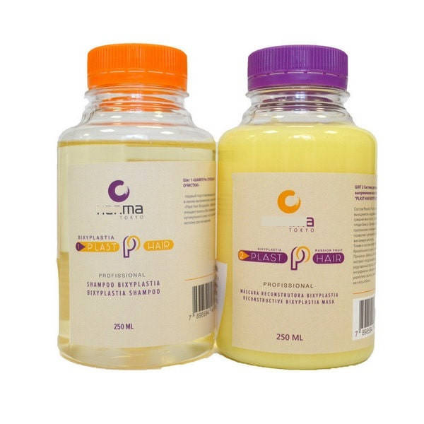 

Honma Tokyo Plast Hair Bixyplastia Passion Fruit набор 2x200 мл