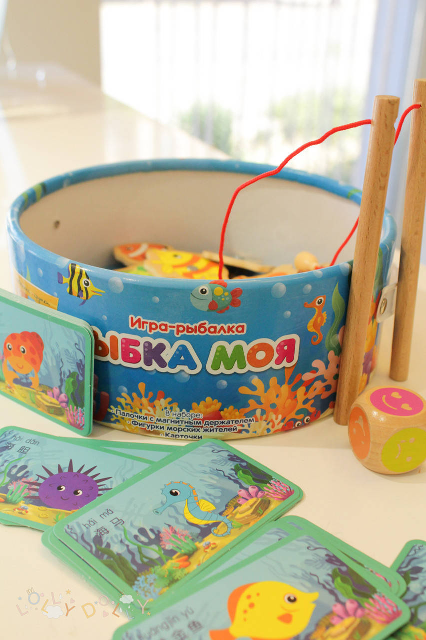 

Деревянная Рыбалка магнитная MD 1665