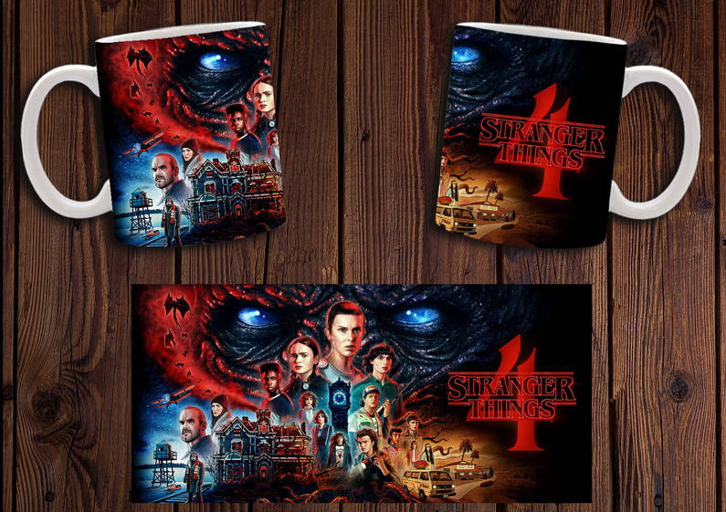 

Чашка "Stranger Things" / Кружка Очень странные дела №5, Белый