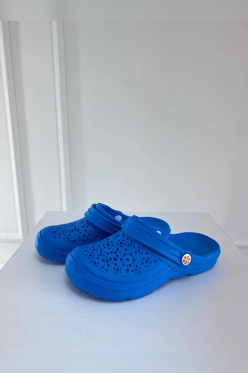 

Кроксы пена женские синие Dreamstan 144366S, Синий