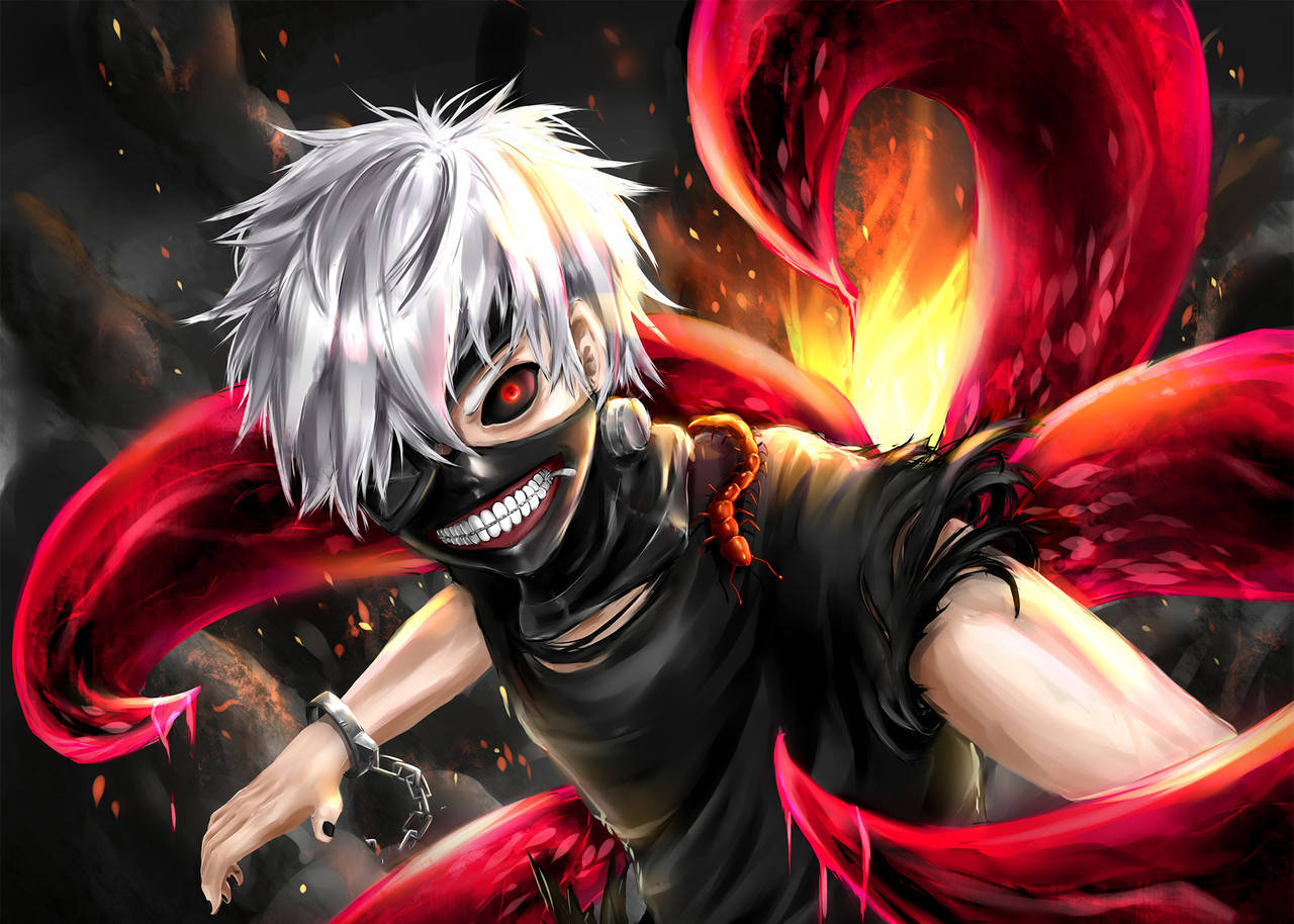 

Фотокартина GeekLand Tokyo Ghoul Токийский гуль трансформация кэна 60x40 TG 09.027