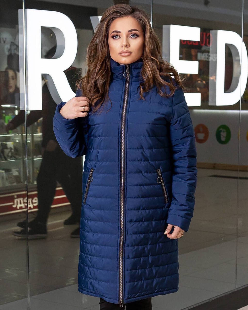 

Женское демисезонное пальто по 62 размер