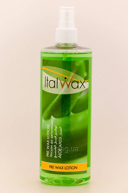 

ItalWax Лосьон-спрей до депиляции с алоэ вера, 500 мл