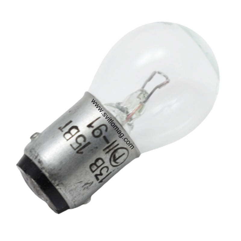 

Лампа накаливания самолетная СМ 13-15 B15d/18