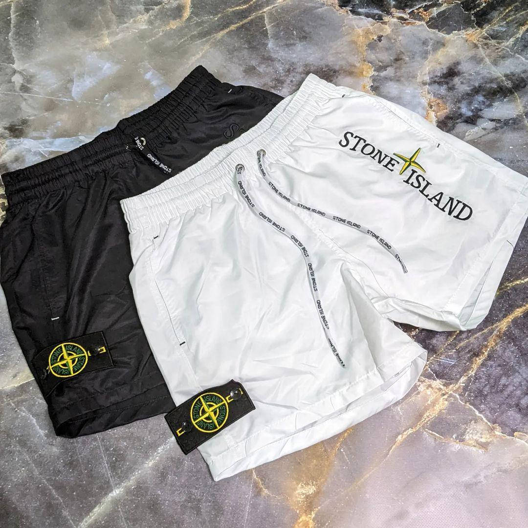 

Мужские шорты Stone IslandБелые, Черные черный, XL