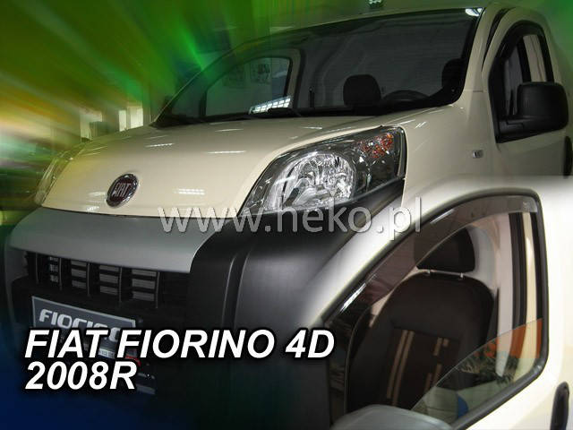 

Дефлекторы окон (ветровики) FIAT FIORINO / QUBO - 2008r. →(HEKO)