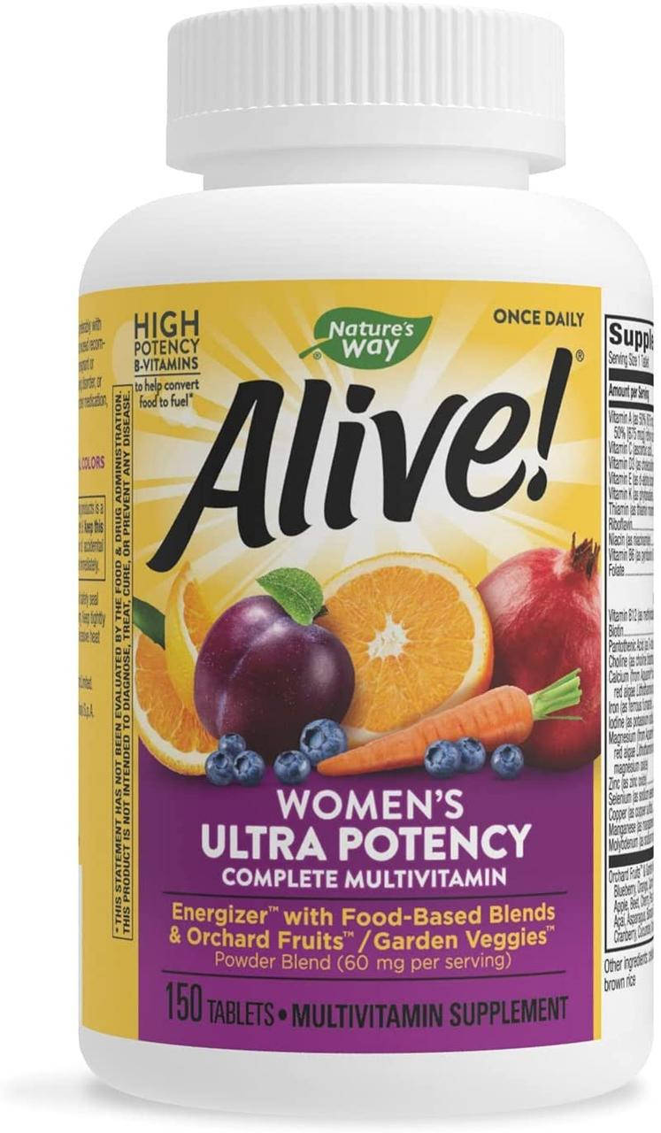 

Nature’s Way Alive! Women’s Ultra Potency Complete Multivitamin 150 таблеток