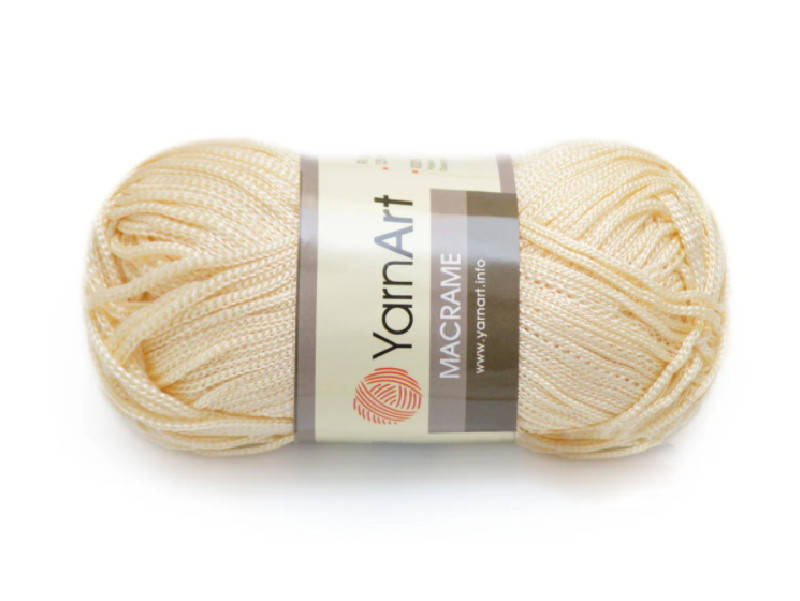 

YarnArt Macrame, Молочный №165