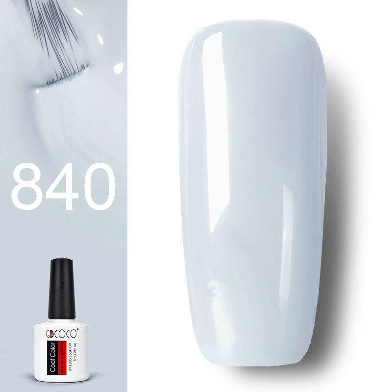 

Гель лак Gdcoco N840 (светло-серый)