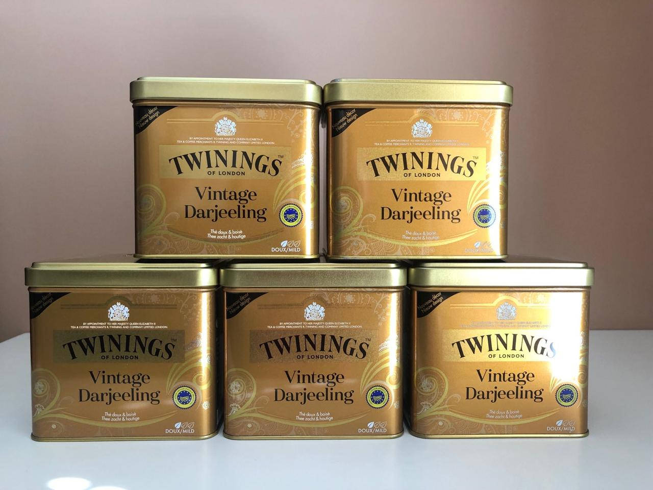 

Чай Твайнінгс Twinings Darjeeling Vintage 180г.
