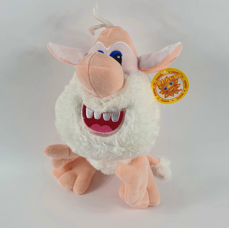 

Мягкая игрушка Сонечко Гном Буба музыкальный 30 см 166015, Белый