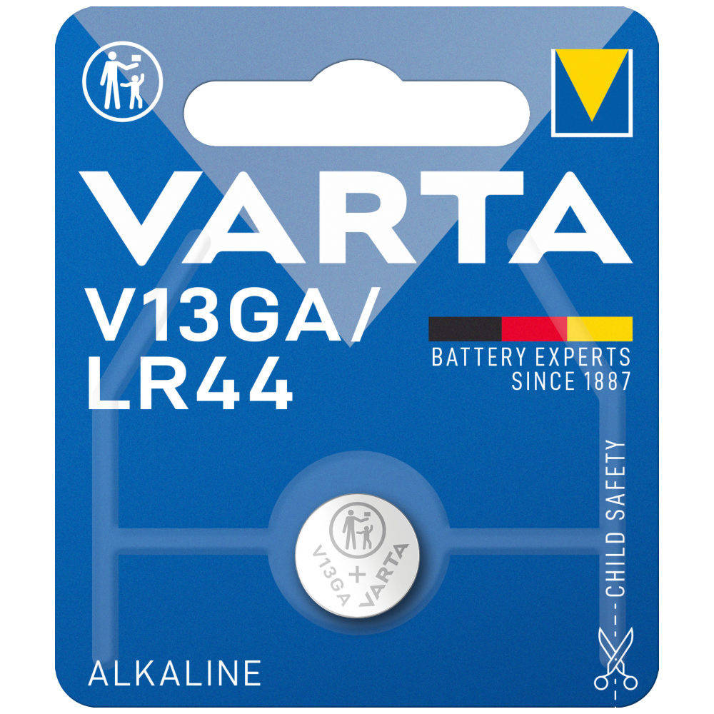 

Дисковая батарейка VARTA Alkaline 1,5V V13GA/LR44