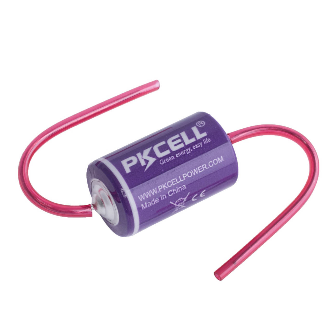 

Батарейка литиевая "1/2AA" 3,6 V - PKCELL (ER14250 Axial (1/2AA),3.6V ,1200mah) PKCELL