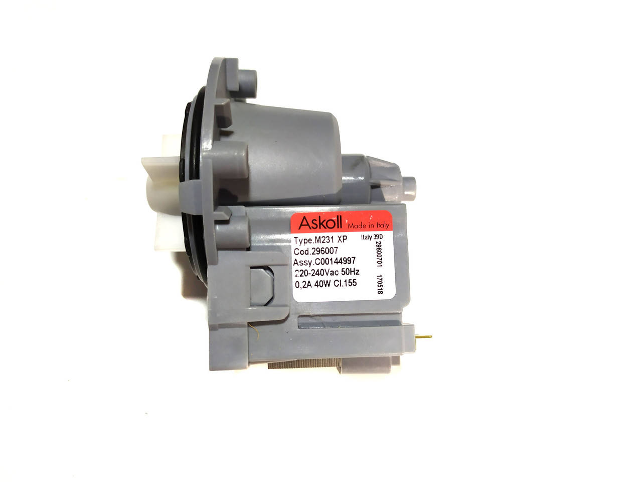 

Насос для стиральной машины Askoll M231XP (медная катушка)