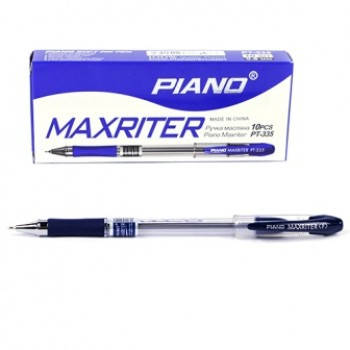 

Ручка масляная синяя Piano РТ-335 Maxriter