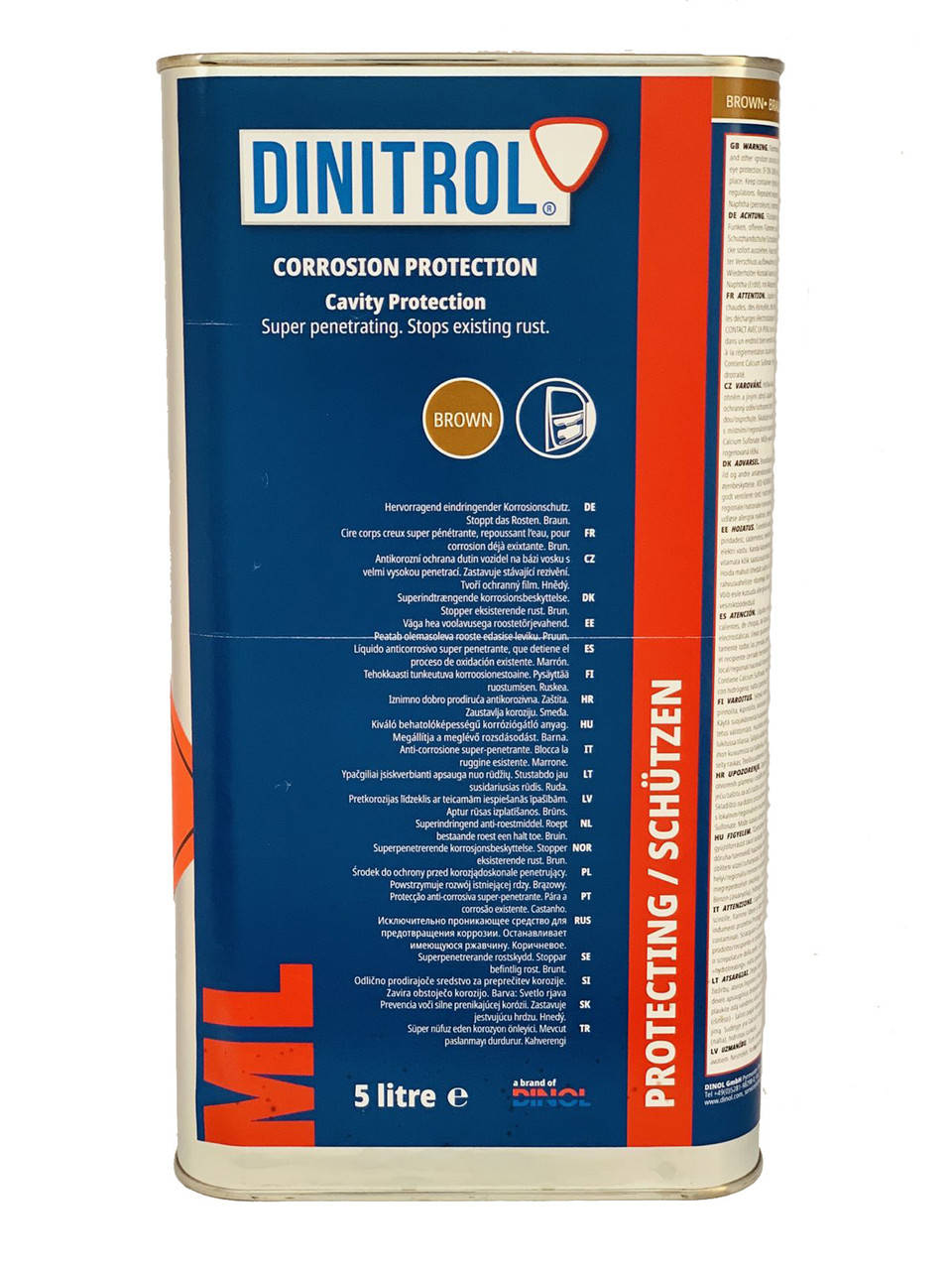 

Антикор Dinitrol ML, 5 л