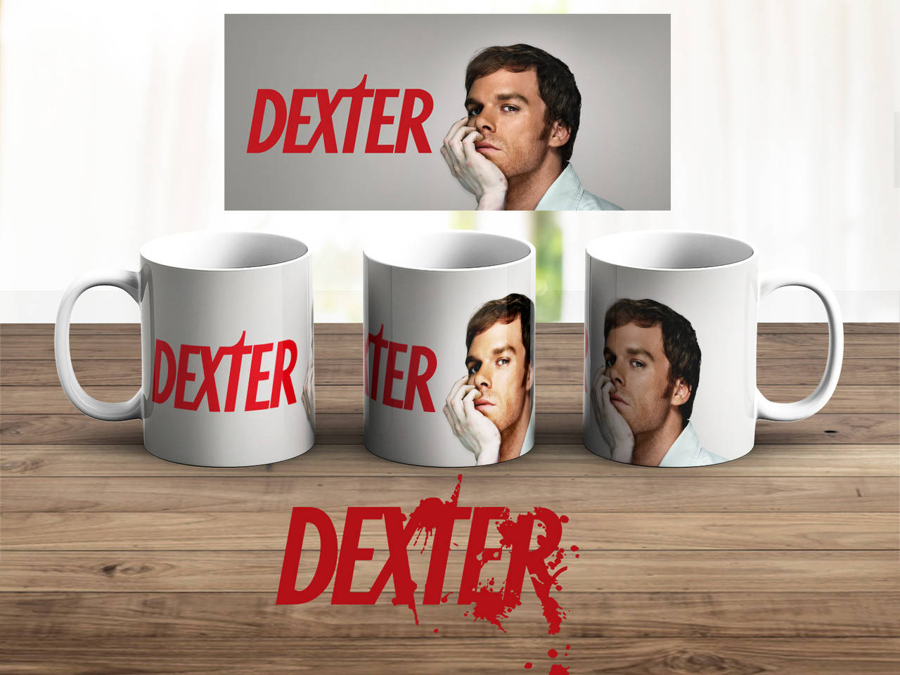 

Чашка Декстер "Изображение героя" Dexter