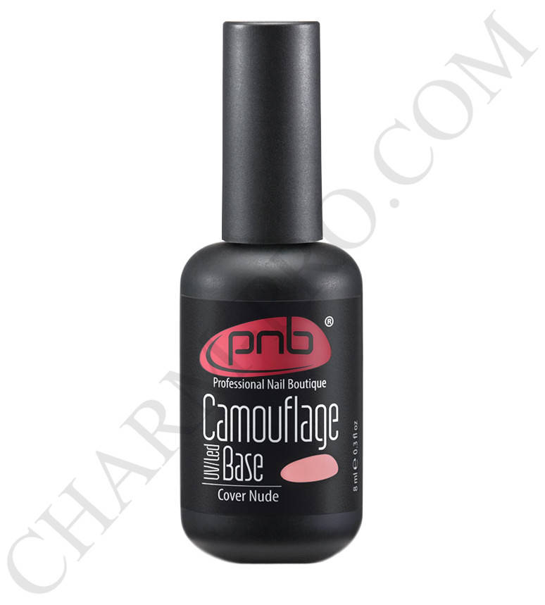 

Камуфлирующая каучуковая база PNB нюдовая UV/LED Camouflage Base PNB, Cover Nude 8ml
