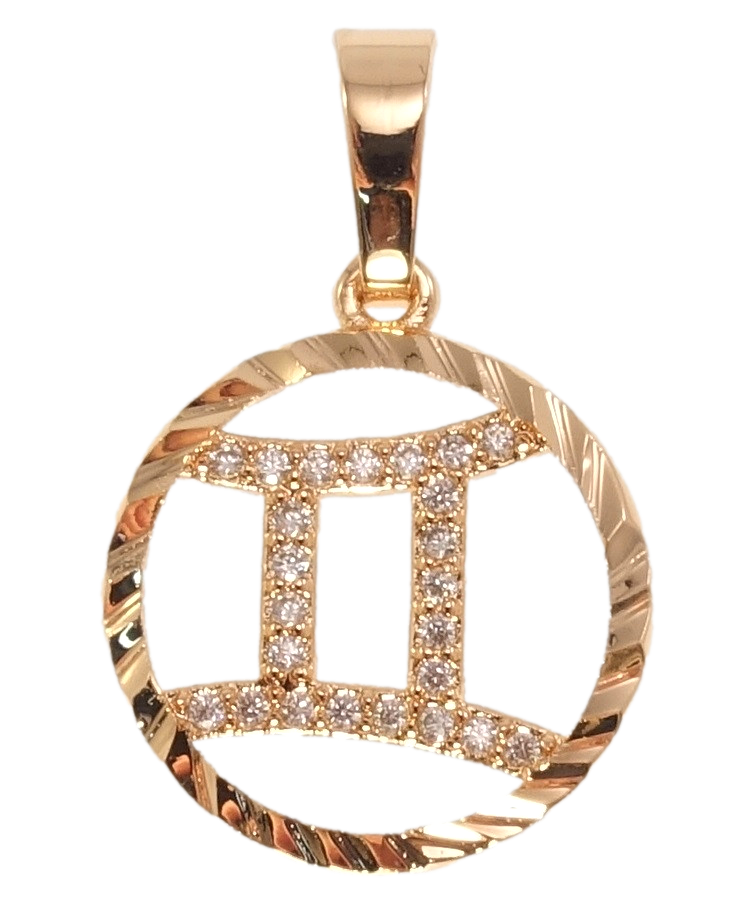 

Кулон Fallon Позолота 18К "Знак Зодиака Близнецы"