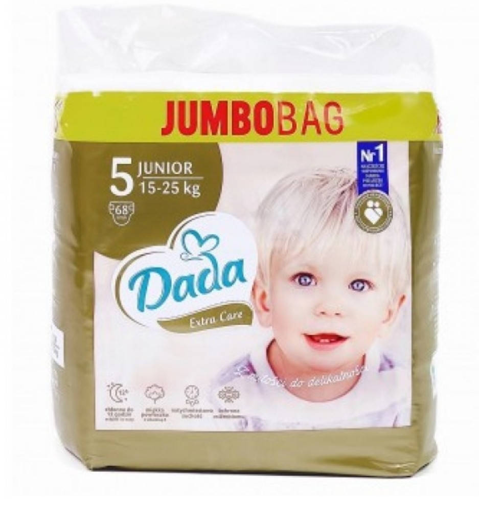 

ПОДГУЗНИКИ DADA EXTRA CARE №5 (15-25 кг) 68 шт.