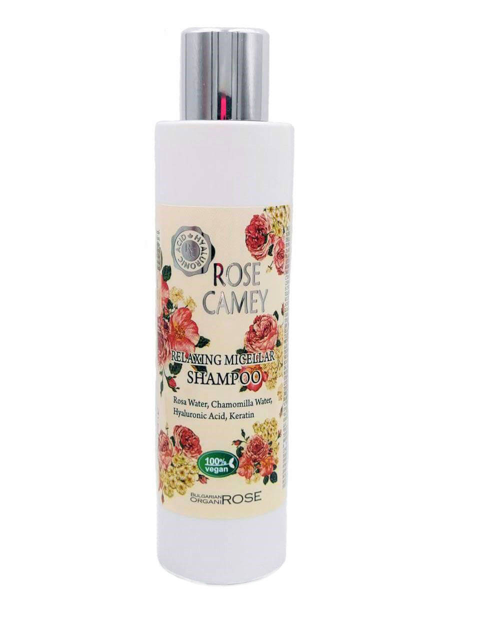 

Шампунь успокаивающий мицеллярный Rose Camey Bulgarian OrganiRose 200 мл