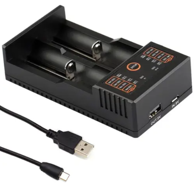 

Зарядное устройство Liitokala Lii-202 Li-ion 18650 Ni-MH, 2 канала