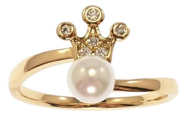 

Кольцо Xuping Позолота 18K "Жемчужина с короной" р.16-17,17-18