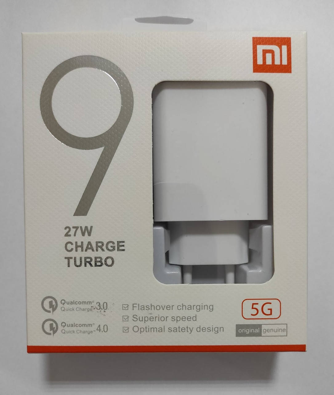 

Сетевое зарядное устройство зарядка Xiaomi CHARDGE TURBO 27W Type-C 2 в 1 оригинал
