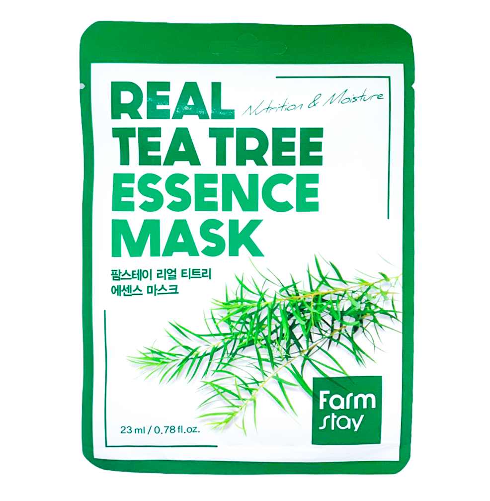 

Тканевая маска с экстрактом чайного дерева FarmStay Real Tea Tree essence mask