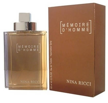 

Чоловіча туалетна вода Nina Ricci MEMOIRE D`HOMME, ( 100 ml )
