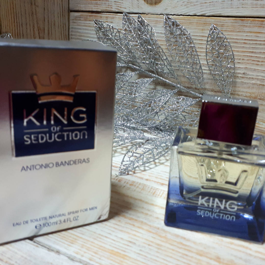 

Antonio Banderas King of Seduction Eau De Toilette Natural Spray For Men 100ml.