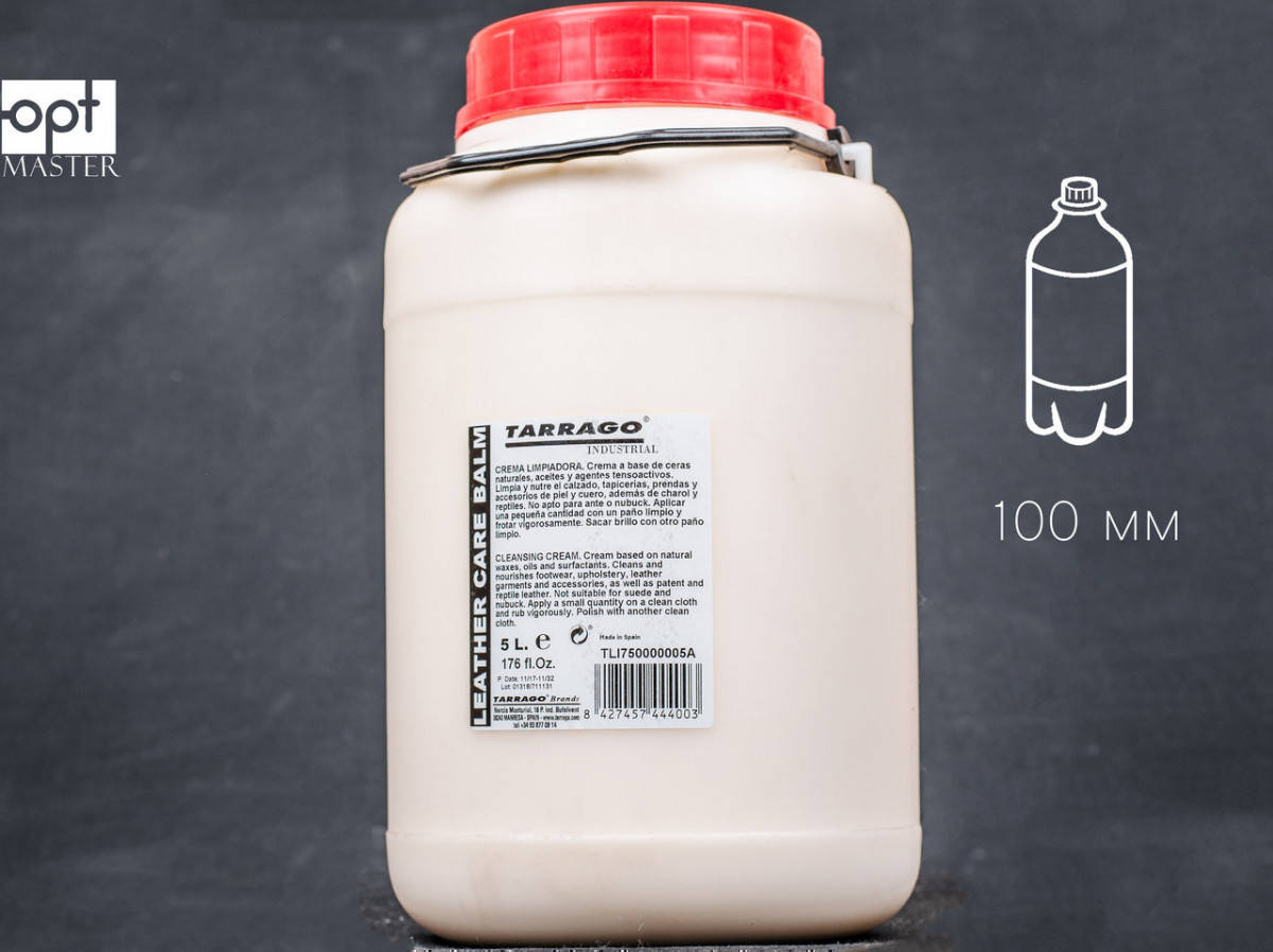 

Бальзам-очиститель для кожи, Tarrago Leather Care Balm (TLI75), 100 мл, бесцветный