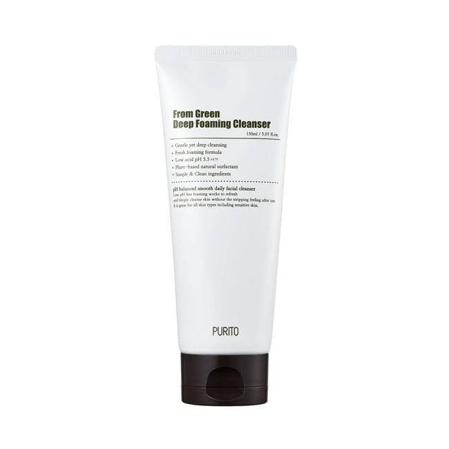 

Глубокоочищающая пенка с центеллой Purito From Green Deep Foaming Cleanser 150 мл