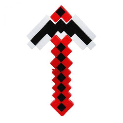 

Кирка "Minecraft", красная, Красный