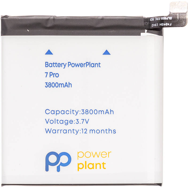 

Аккумулятор PowerPlant OnePlus 7 Pro (BLP699) 3800mAh
