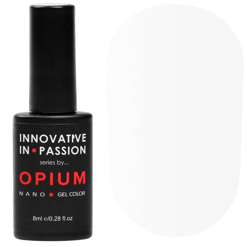 

Гель-лак Innovative in Passion серия Opium № 001 (белый, эмаль), 8 мл