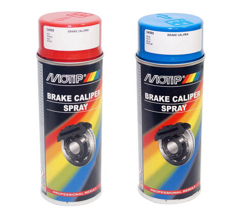 

Краска для суппортов и тормозных барабанов, красного цвета MOTIP (арт.04098) 400мл, Красный