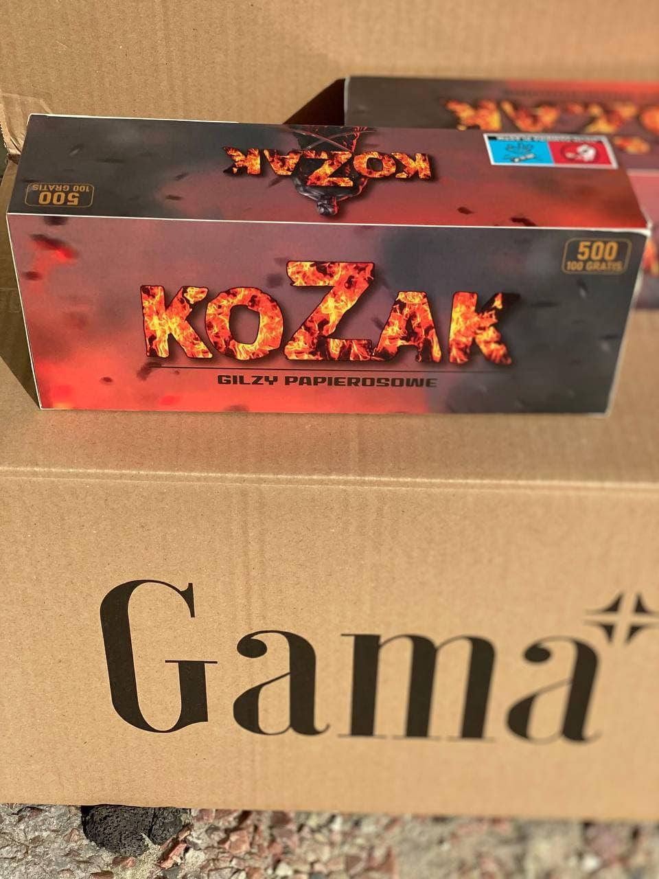 

Бумажные гильзы для набивки сигарет Gama Kozak 10 000 шт
