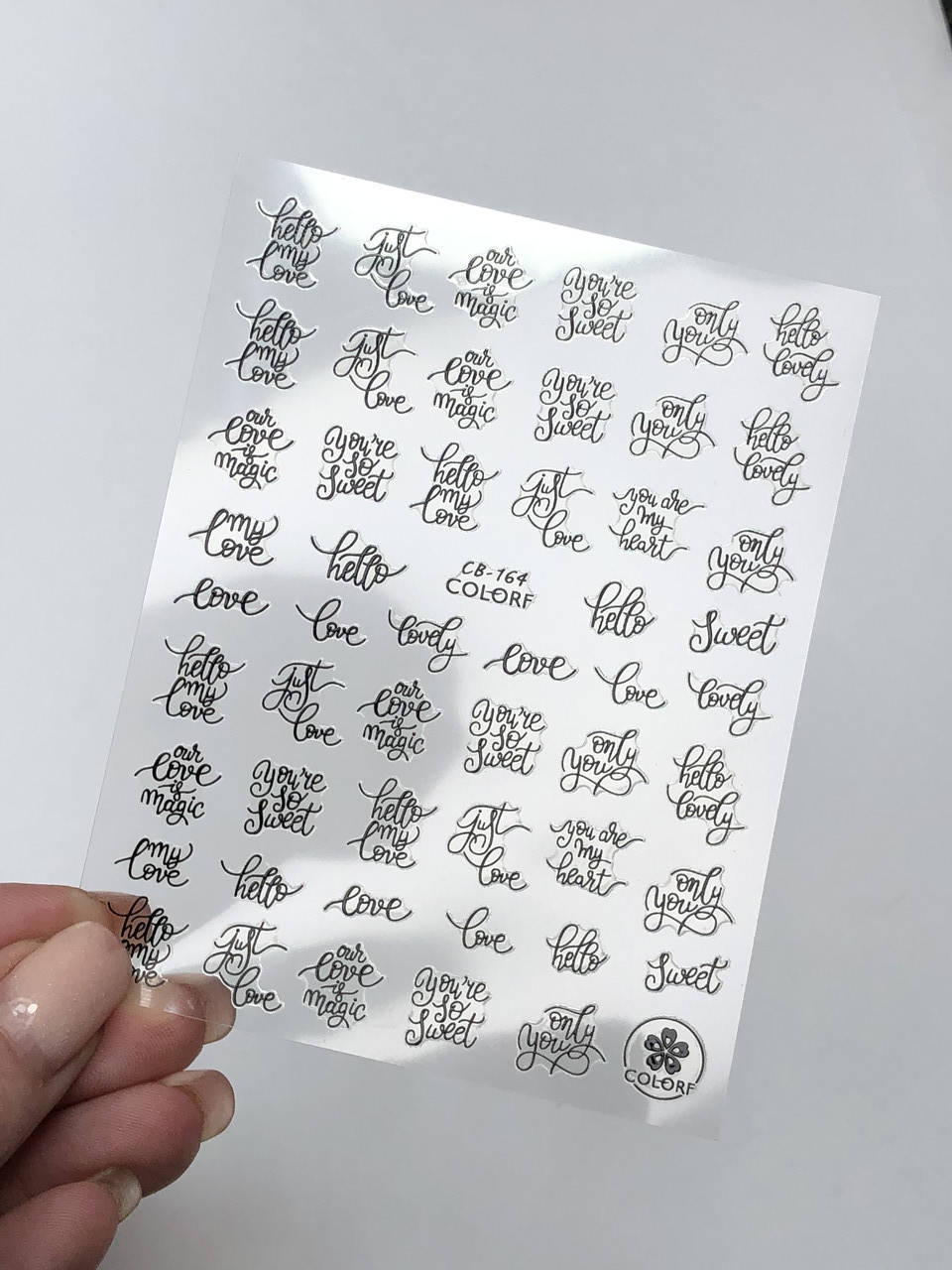 

Наклейки 3D СВ 164