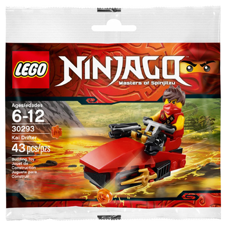 

LEGO ЛЕГО Ninjago Дрифтер Кая 30293