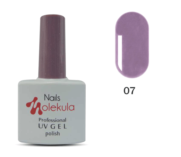 

Гель-лак Nails Molekula Professional №07 лилово-серый