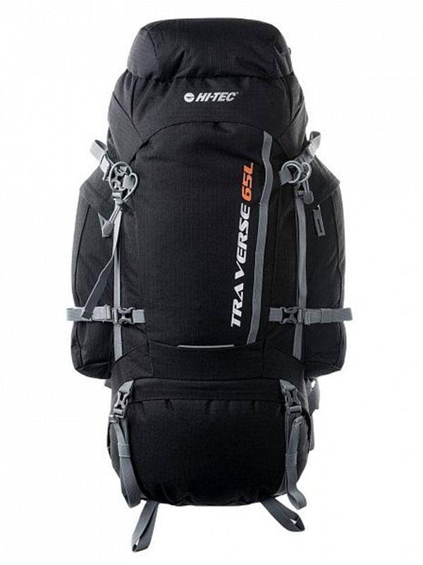 

Рюкзак туристичний Hi-Tec Traverse 65L Чорний, Черный