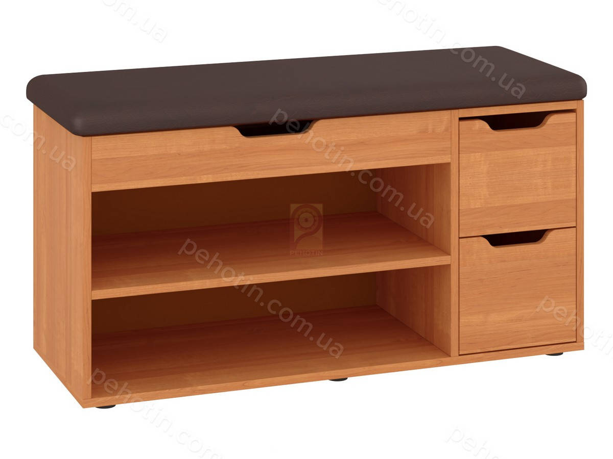 

Тумба для обуви Б-7 (П) ольха + коричневый