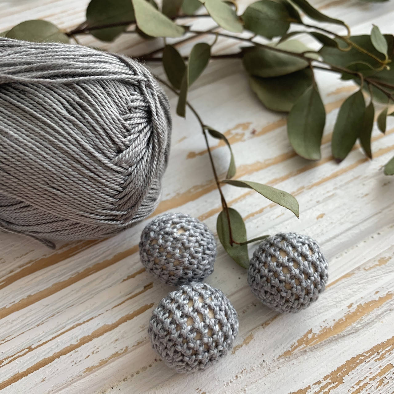 

Бусина обвязанная 16 мм