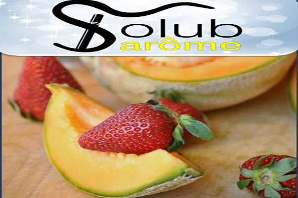 

Ароматизатор Solubarome Melon beach (дыня, клубника) 5 мл.